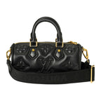 Louis Vuitton Shoulder Bag Papillon BB Noir Black — view 2