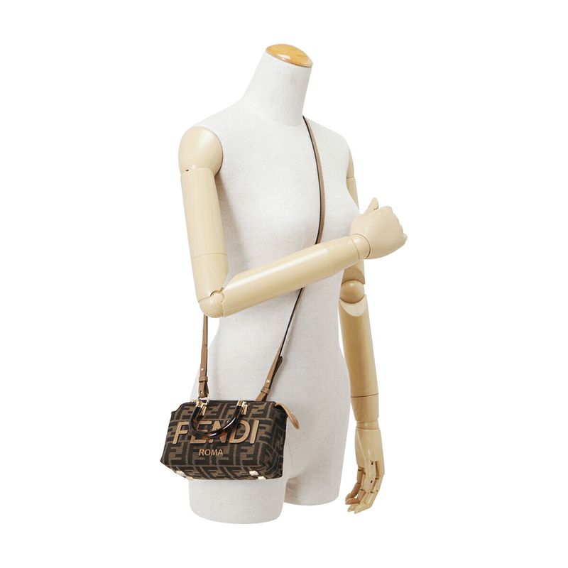 Fendi Shoulder Bag by the Way Brown — view 6