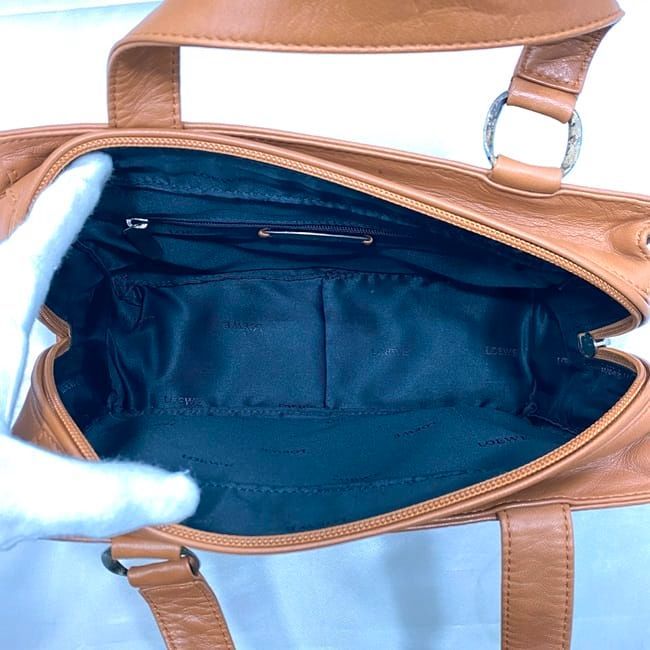 Loewe Handbag Brown Anagram Soft — view 5