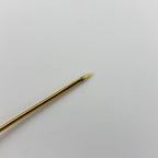 Chanel CC Logo Brooch Gold Vintage — view 9