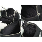 Prada Re Edition 2-Way Shoulder Bag Pochette Nylon Black — view 8