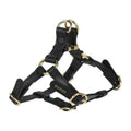 Gucci Dog Harness Other Sundries Leather Black Gold Hardware Pet