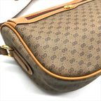 Gucci Vintage Micro GG Shoulder Bag Sherry Line Brown — view 5