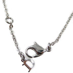 Christian Dior Logo Metal Rhinestone Silver Bracelet 0087 — view 6