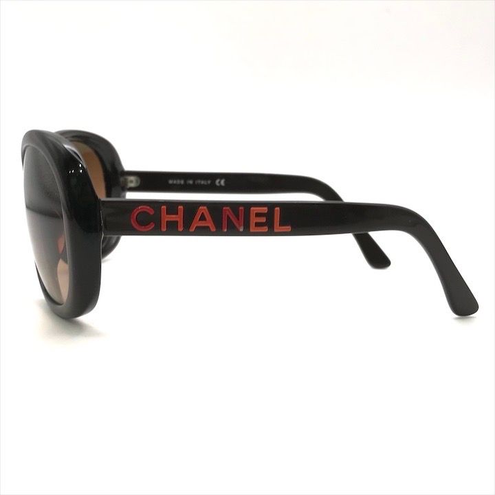 Chanel Logo Sunglasses Eyewear Brown — view 3