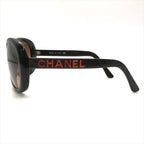 Chanel Logo Sunglasses Eyewear Brown — view 3