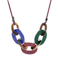 Hermes Necklace Calamba Green