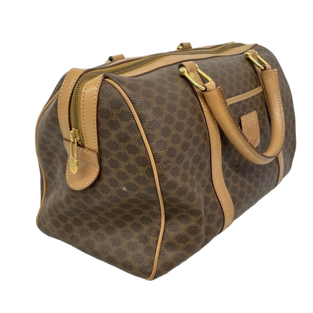 Celine Handbag Macadam Brown Gold — view 2