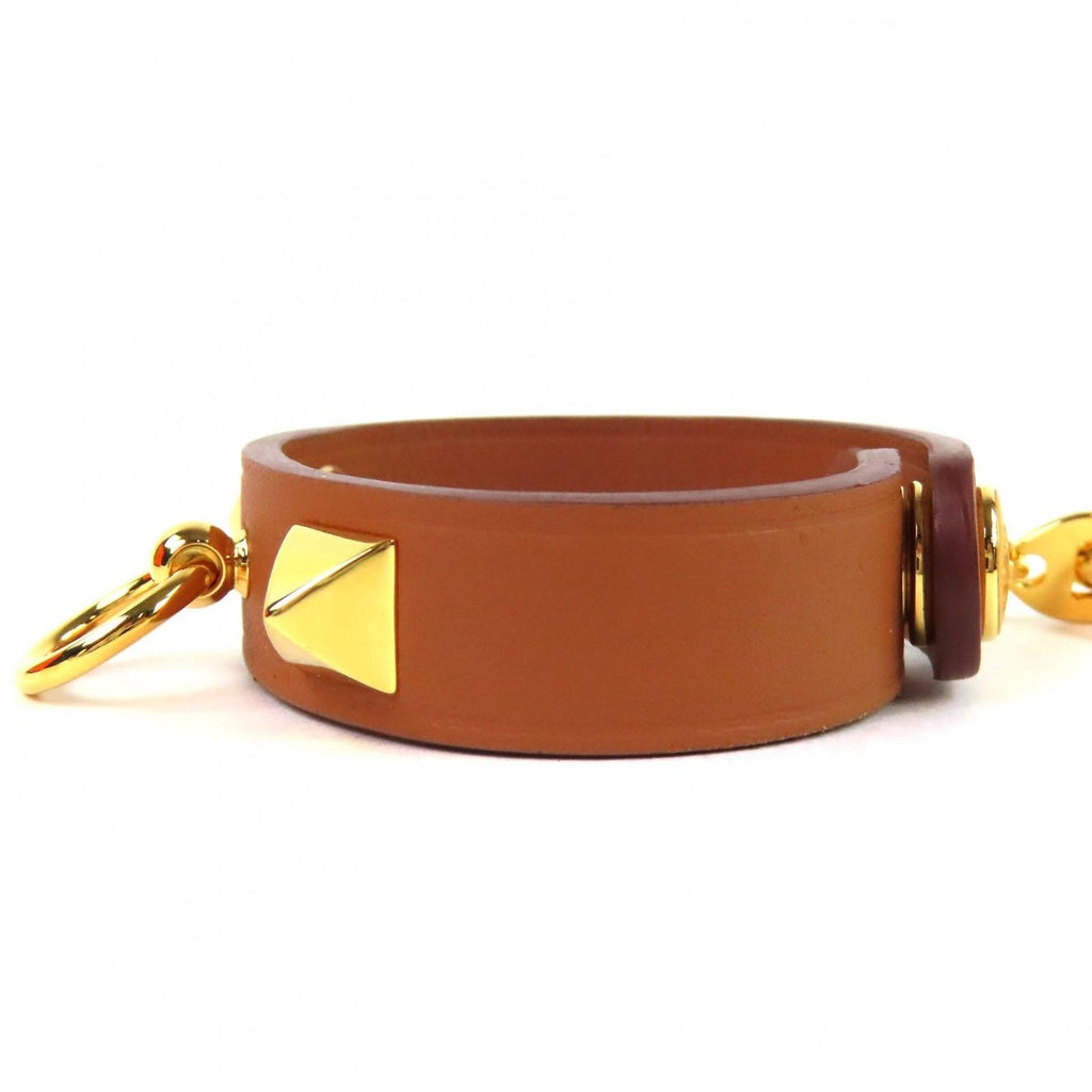 Hermes Rival V-swift Gold Button Glove Holder — view 3