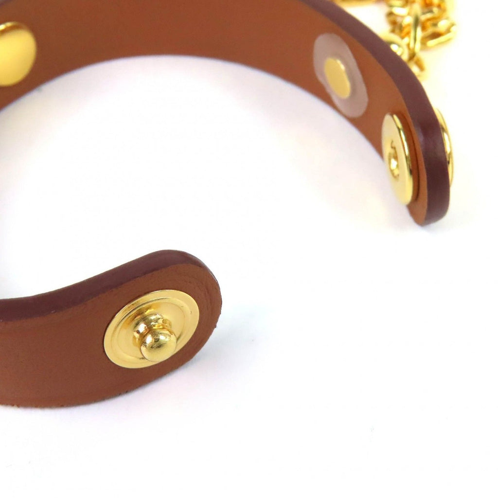 Hermes Rival V-swift Gold Button Glove Holder — view 8
