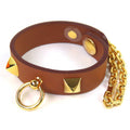 Hermes Rival V-swift Gold Button Glove Holder