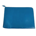 Hermes Clutch Zip Computer Ever Color Blue Degaris