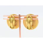 Chanel Logo Faux Pearl Earrings GP Gold Plated White Accessories — view 8