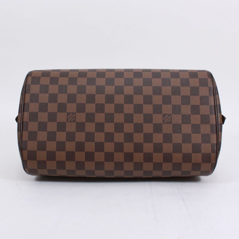 Louis Vuitton Rivera MM Damier Ebene Leather Brown Handbag — view 4