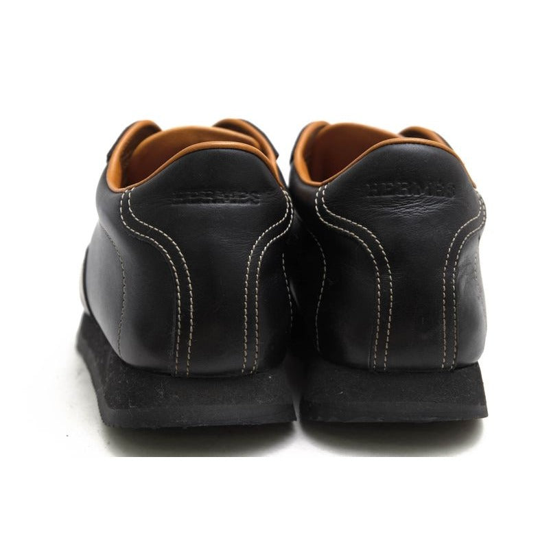Hermes Shoes Sneakers Low Cut Women Leather Black Quick — view 4