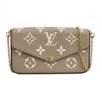Louis Vuitton Pochette Felicie Shoulder Bag Monogram Empreinte — view 2