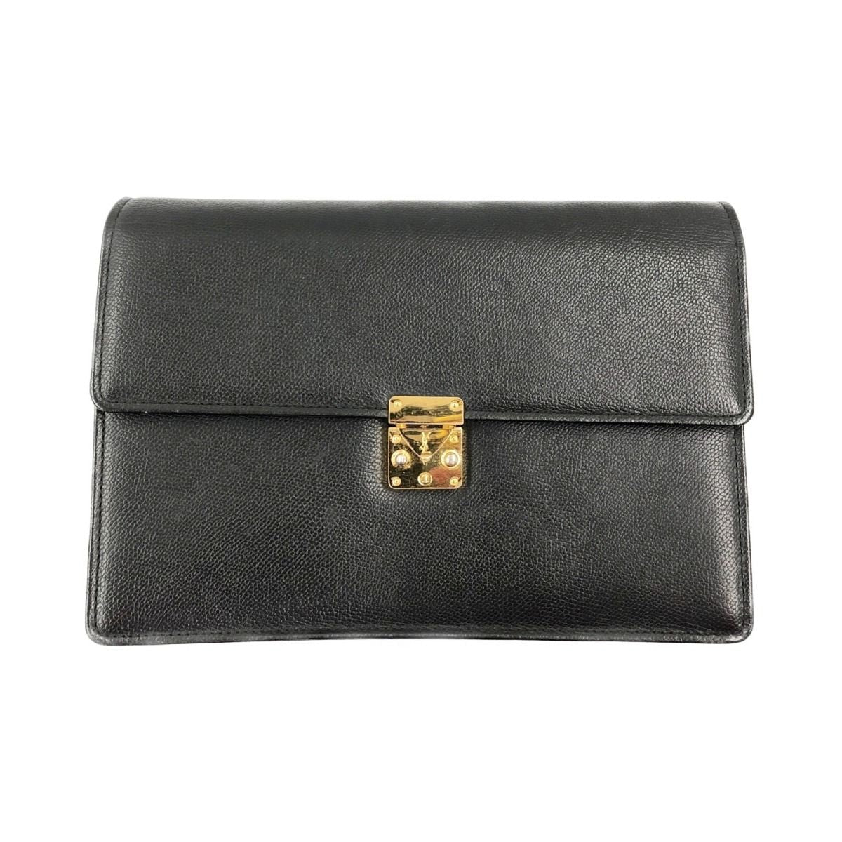 Yves Saint Laurent Clutch Bag Second Black
