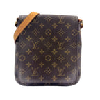 Louis Vuitton Musette Salsa Short Strap Monogram Leather Brown Light Shoulder