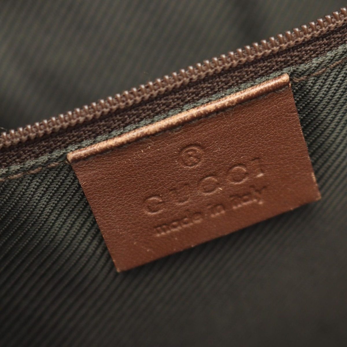Gucci Tote GG Canvas Beige Dark Brown — view 4