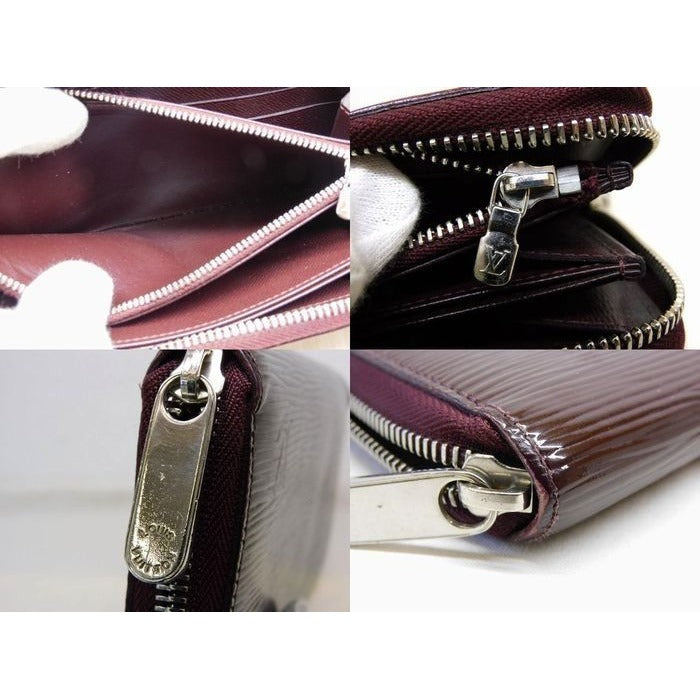 Louis Vuitton Epi Zippy Wallet Prunnu Electric Long — view 5