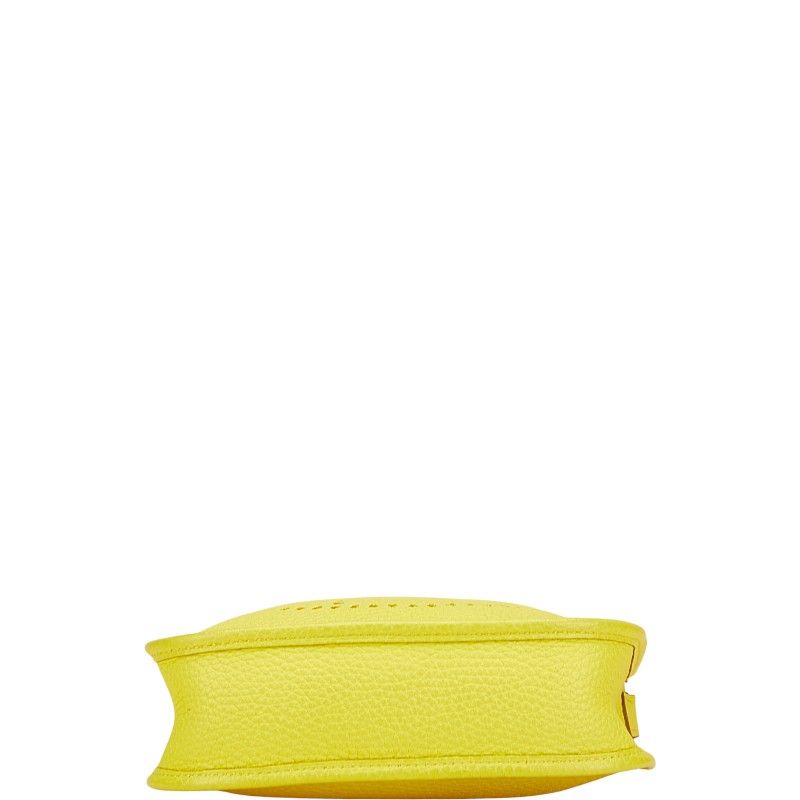 Hermes Evelyne TPM Lime Silver Hardware Taurillon Clemence — view 3