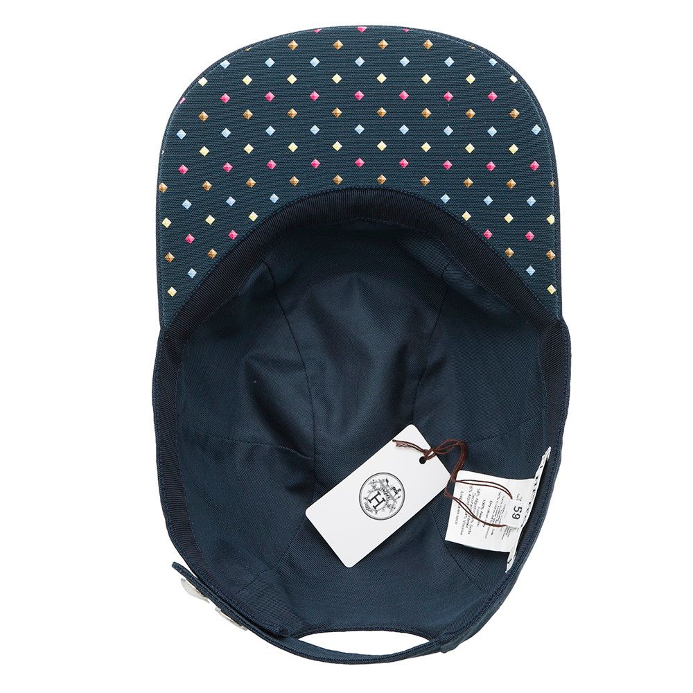 Hermes Cap Davis Poimedre Cotton 59 Hat — view 6