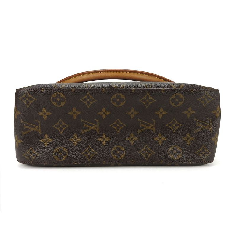 Louis Vuitton Looping GM Shoulder Bag Monogram Canvas Nubuck — view 4