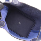 Hermes Handbag Picotin Lock Cazac PM Blue Electric Ankle Leather — view 3