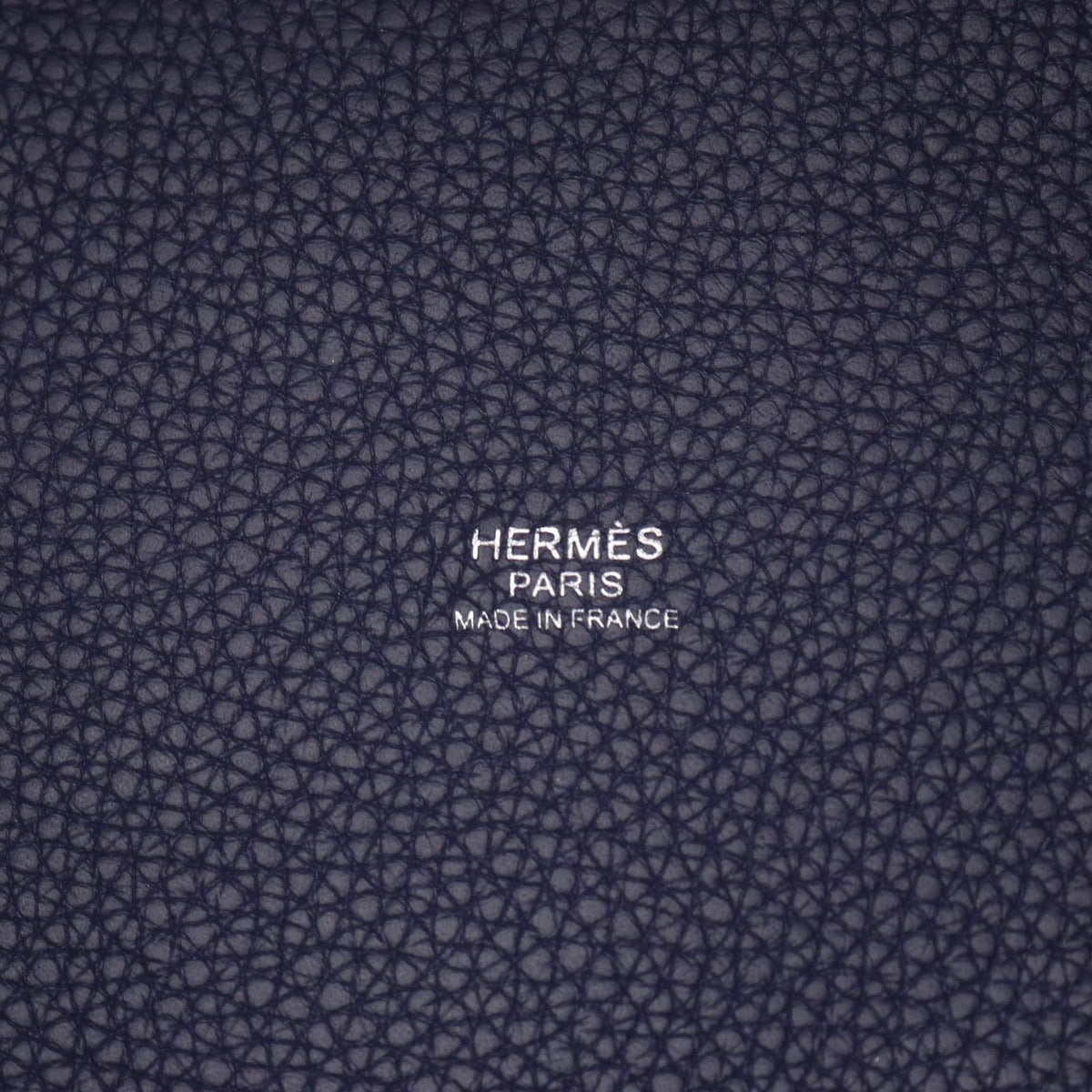 Hermes Handbag Picotin Lock Cazac PM Blue Electric Ankle Leather — view 4