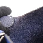 Hermes Handbag Picotin Lock Cazac PM Blue Electric Ankle Leather — view 7
