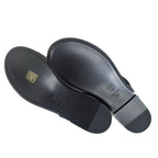 Chanel Sandals CC Mark Black 38 C Shoes Apparel — view 8
