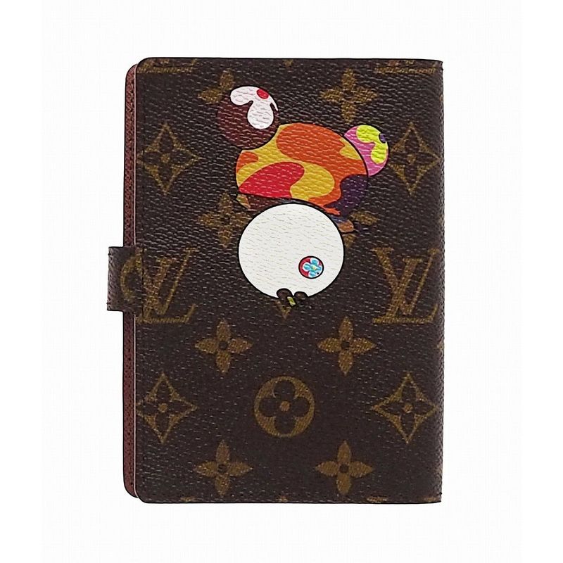 Louis Vuitton Agenda PM Monogram Canvas Panda Takashi Murakami — view 3