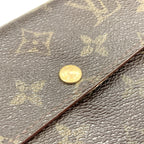 Louis Vuitton Monogram Pochette Porte Monet Credit Bifold Long Wallet — view 2