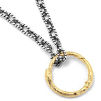 Gucci Necklace Gold Snake Ring Silver — view 4
