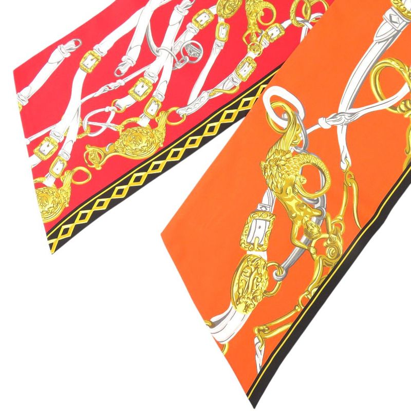 Hermes Brides De Gala Maxi Twilly Scarf Silk — view 4