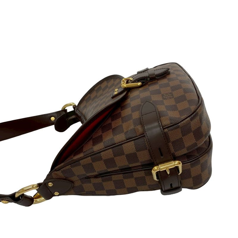Louis Vuitton Highbury Damier Ebene Leather Semi-One Tote Bag