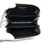 Saint Laurent Paris Cassandra Matelasse Coin Case Ivory — view 3