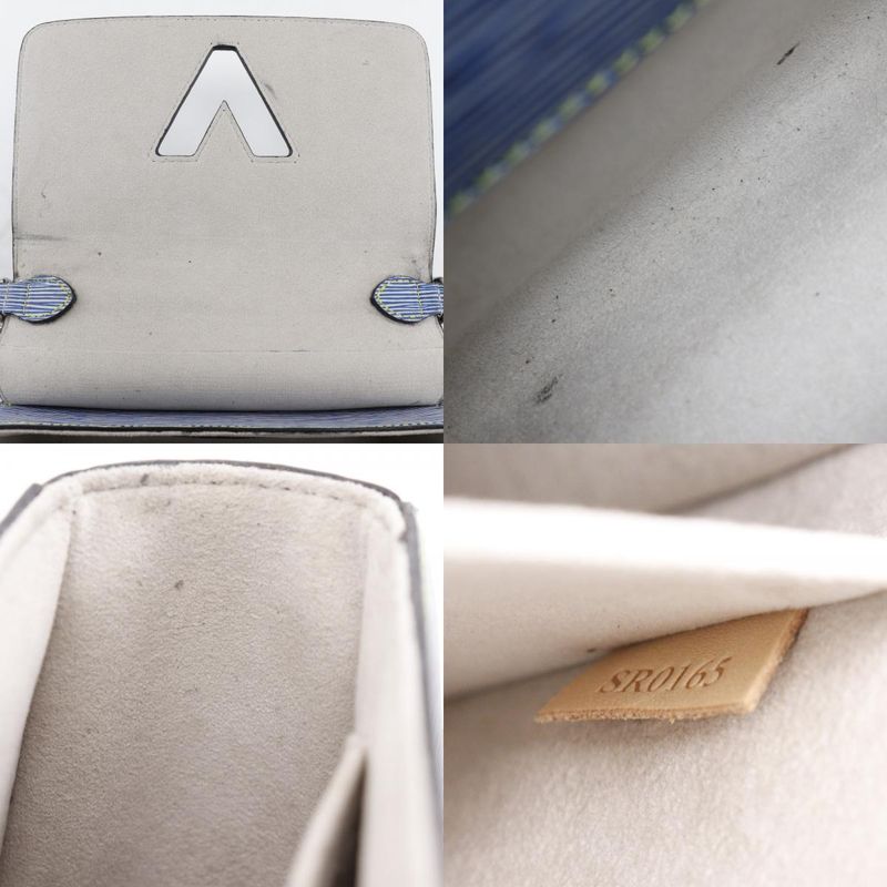Louis Vuitton Twist MM Epi Leather Denim Shoulder Bag — view 9