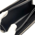 Louis Vuitton Long Wallet Zippy Monogram Mahina Noir Black — view 7