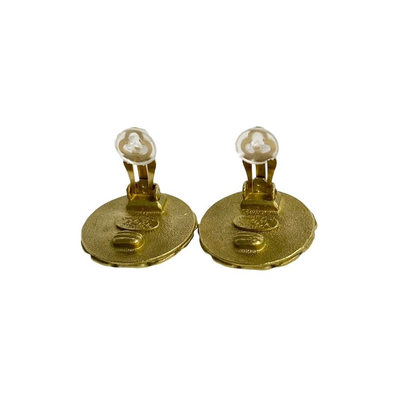 Chanel Vintage 94 Coco Mark Earrings Ear Cuff Accessory — view 5