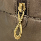 Loewe Handbag Gold Brown Anagram Nappa Leather — view 9