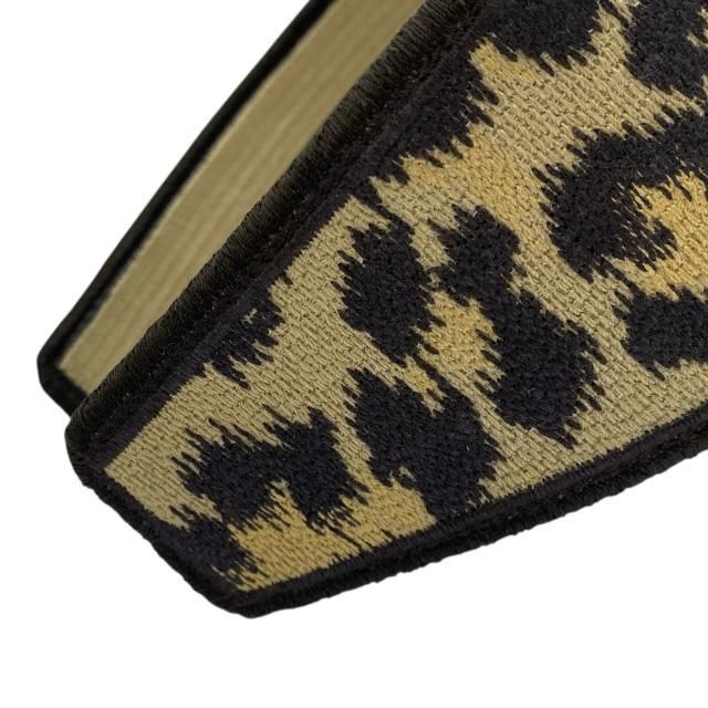 Christian Dior Oblique Headband Hair Accessory Leopard Brown Canvas — view 9