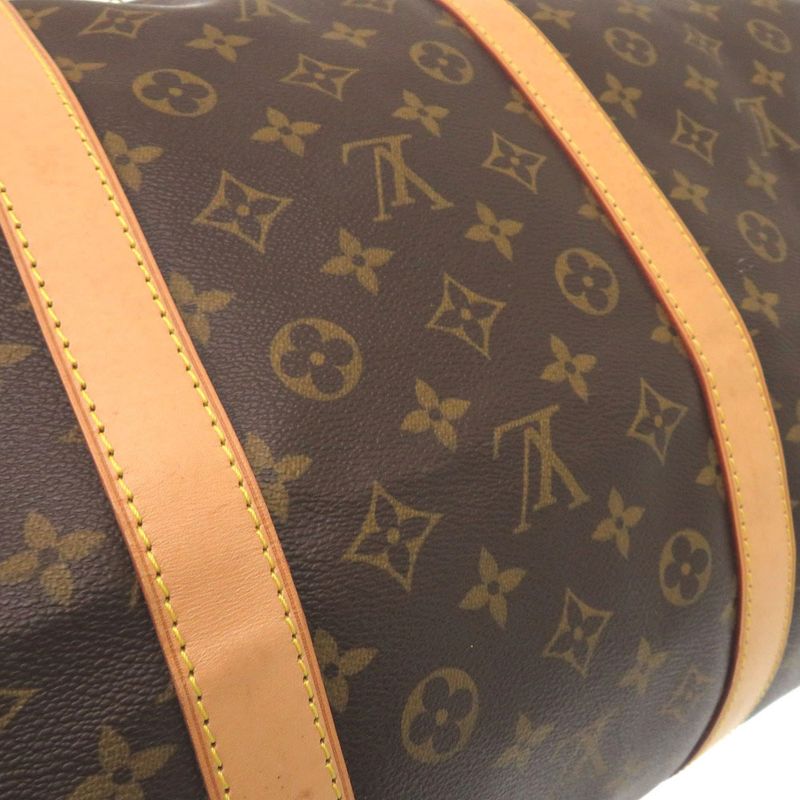Louis Vuitton Keepall Bandouliere 60 Monogram Boston Bag 1065 — view 8
