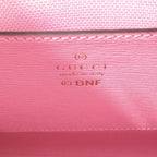 Gucci Bananya Collaboration Leather 2-way Handbag Pink 0727 — view 8