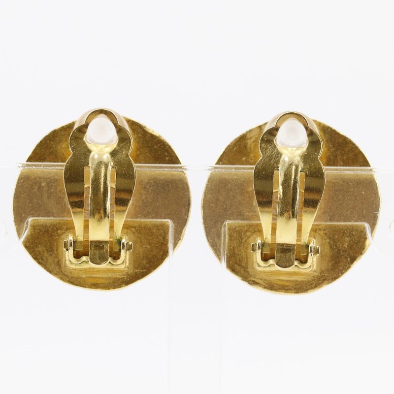 Chanel Triple Coco Mark Vintage Gold Plated and Faux Pearl 94 a 29.4 — view 4