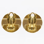 Chanel Triple Coco Mark Vintage Gold Plated and Faux Pearl 94 a 29.4 — view 4