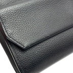 Louis Vuitton Wallet Aerogram Zippy Leather Black — view 5