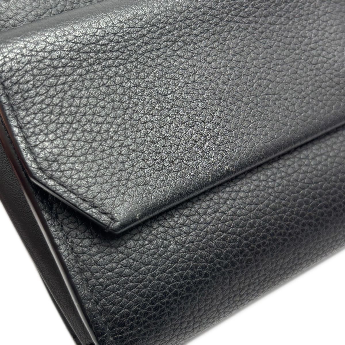 Louis Vuitton Wallet Aerogram Zippy Leather Black — view 5