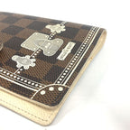 Louis Vuitton Notebook Cover Agenda PM Trunk Pattern Damier Canvas Ebene Brown — view 7