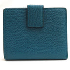 Gucci Wallet Men Leather Blue 2091 Interlocking G — view 2